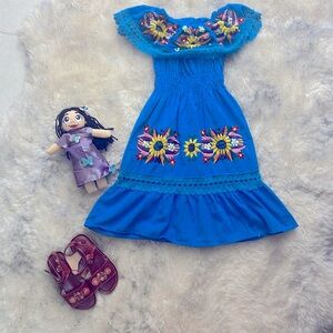 Beautiful Mexican Embroidered Dress